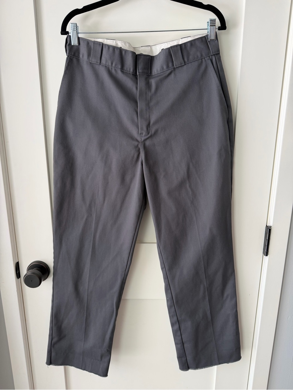 Dickies 874 Men's Grey Cropped Pants Original Fit